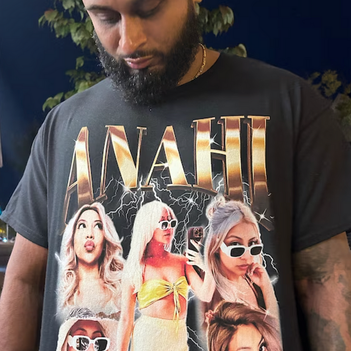 Camiseta vintage personalizada con Foto - Personaliza Tu Look - Envío Gratis