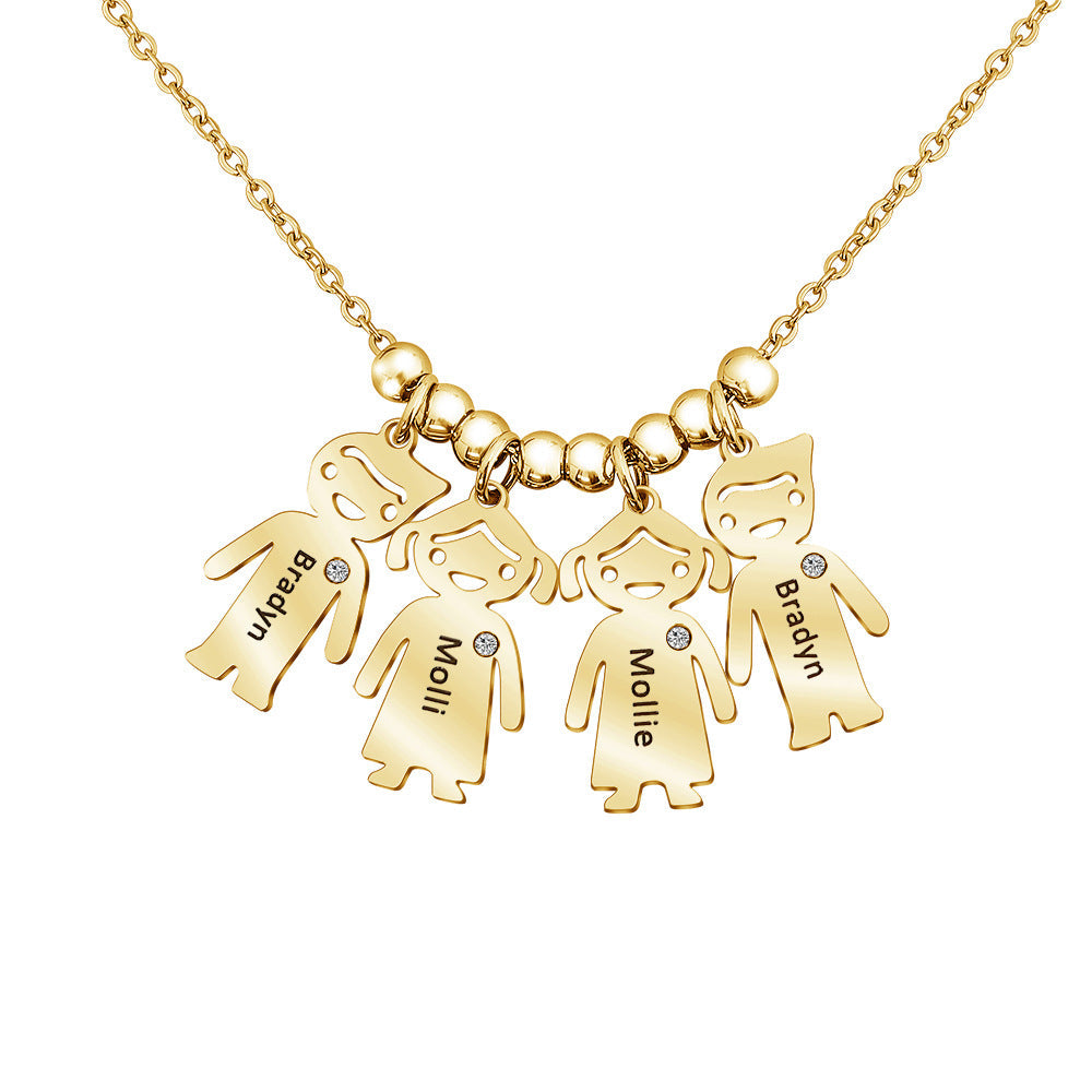 Collar "Tesoros de Mamá" – Los Amores de Tu Vida Siempre Cerca del Corazón