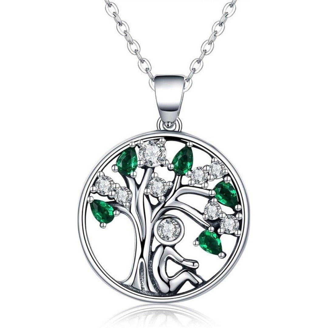 Collar Árbol de la Vida "Raíces del Amor" - Plata 925 (Con Certificado de Plantación 🌳)