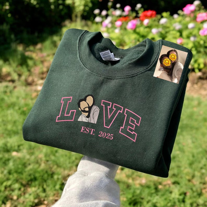 Chaqueta Love Personalizada con Foto | Amor en Trazos Únicos