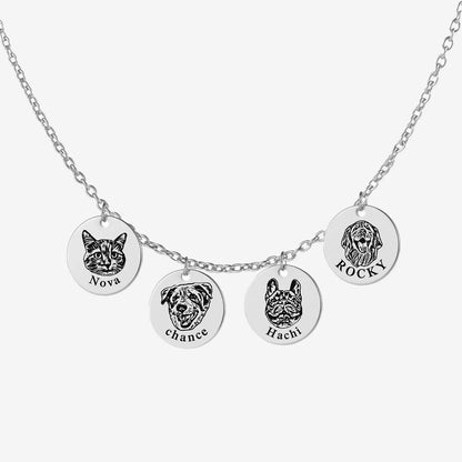 Collar Personalizado con Foto de tu Mascota - Un Retrato para la Eternidad