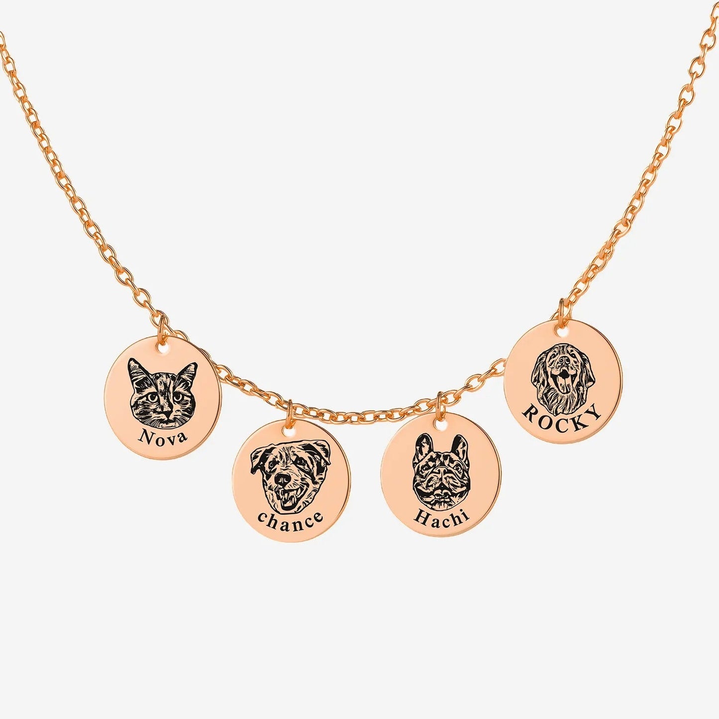 Collar Personalizado con Foto de tu Mascota - Un Retrato para la Eternidad