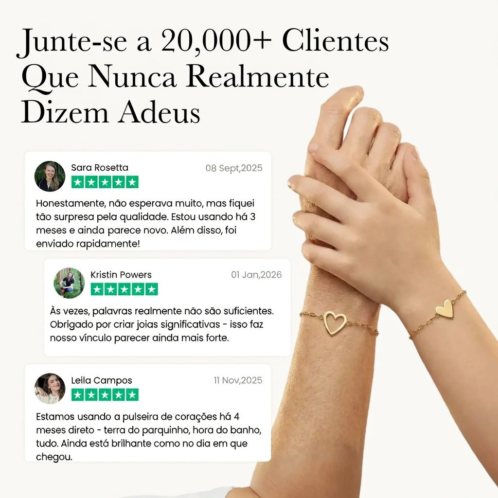 Pulseras Corazón Conectado – Madre e Hija