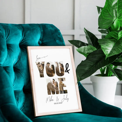 Tú y Yo - Póster Personalizado