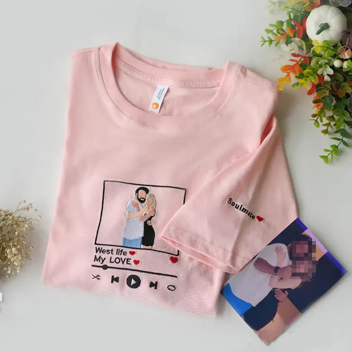 T-shirt et Sweat Personnalisé avec Photo | Le Cadeau Idéal pour Couples et Familles