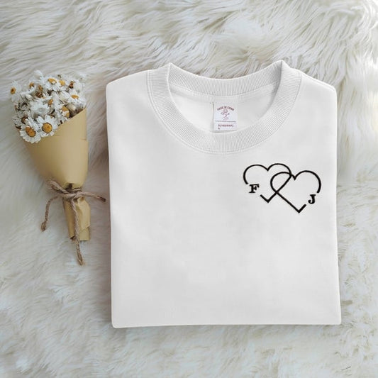 Sweat « Love » Personnalisé avec Photo | L'Amour en Traits Uniques
