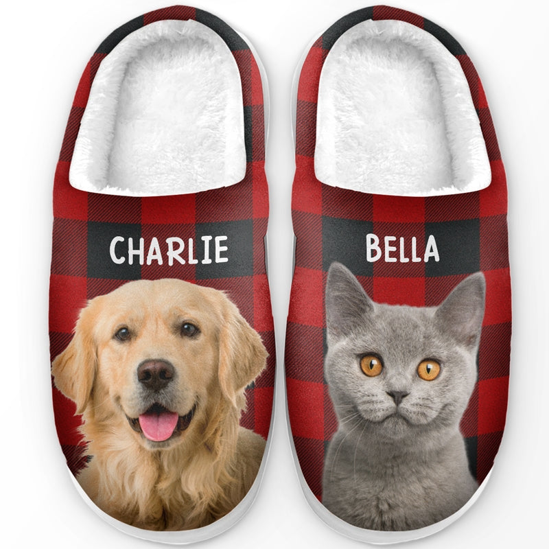 Chaussons Personnalisés - Cadeau pour Propriétaires et Amoureux d'Animaux