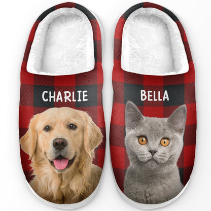 Chaussons Personnalisés - Cadeau pour Propriétaires et Amoureux d'Animaux