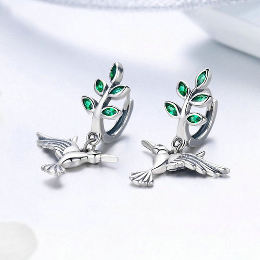 Collection Colibri « Messager de Joie » – Argent Sterling 925 (Symbole d'Amour et de Guérison)