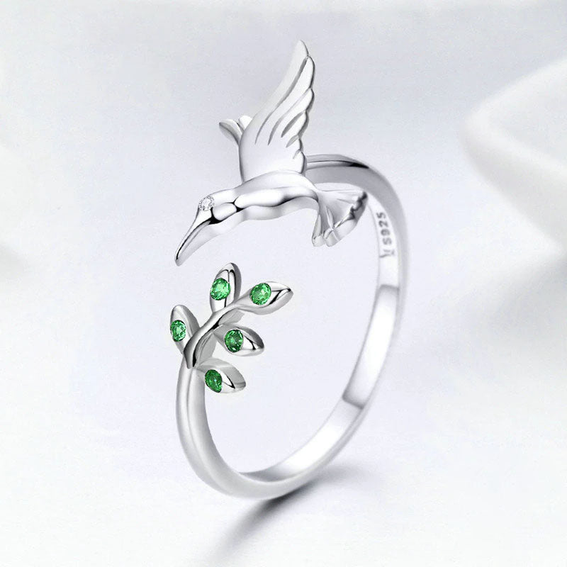 Collection Colibri « Messager de Joie » – Argent Sterling 925 (Symbole d'Amour et de Guérison)