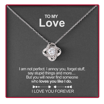 COLLAR DE PLATA 925 CON ROSA Y CARTA - PARA MI AMOR 💝