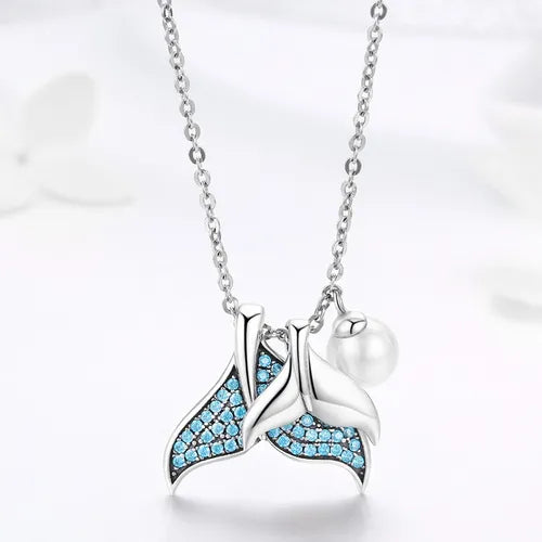 Collar Cola de sirena - Plata 925