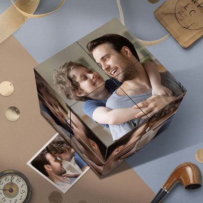 Cube Photo Infinity - Le Cadeau qui Transforme les Souvenirs en Émotions