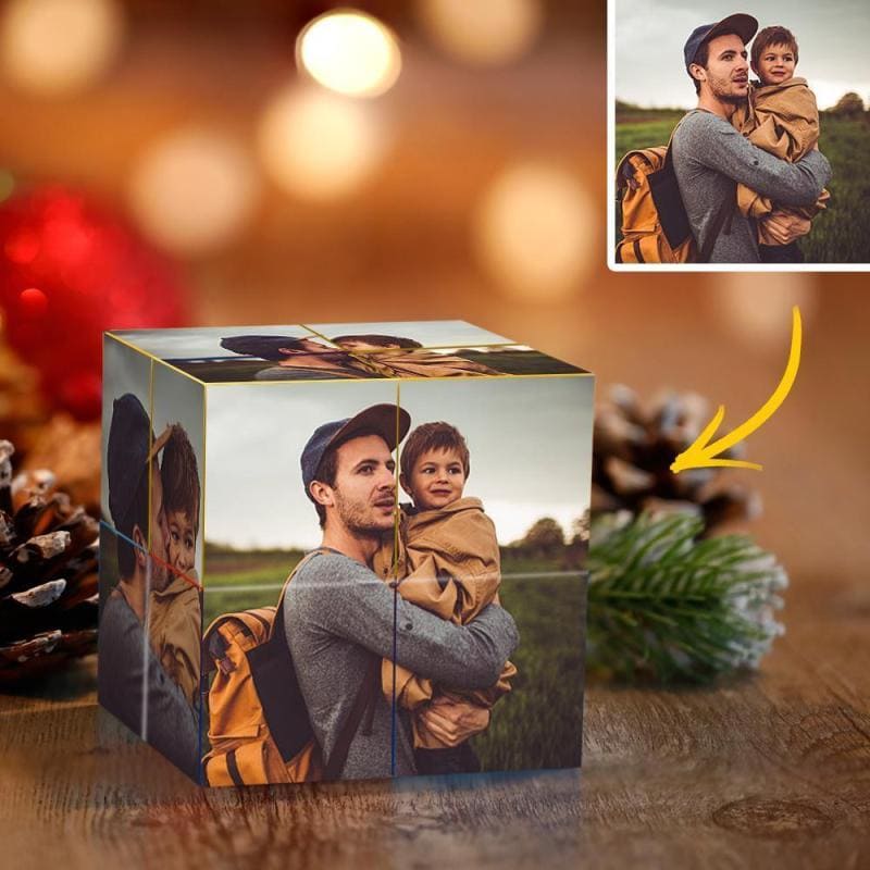 Cube Photo Infinity - Le Cadeau qui Transforme les Souvenirs en Émotions