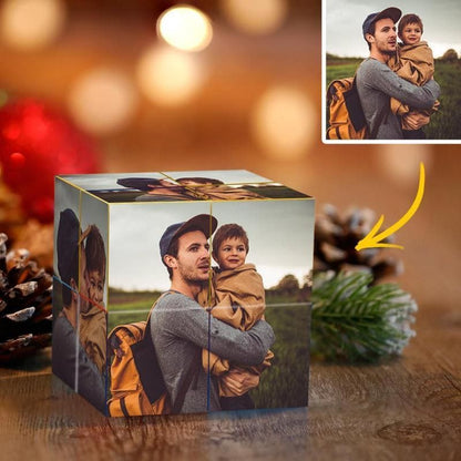 Cube Photo Infinity - Le Cadeau qui Transforme les Souvenirs en Émotions