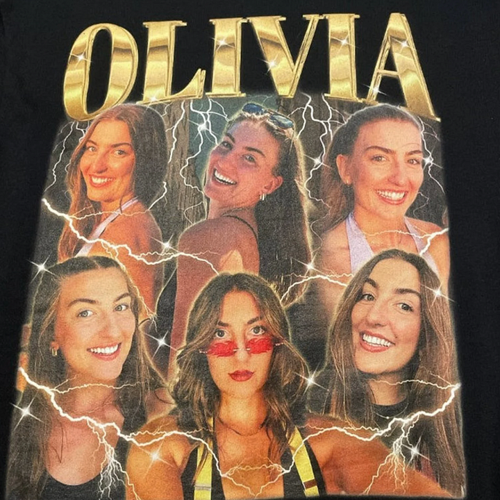 T-shirt Vintage Personnalisé avec Photo - Personnalisez Votre Look - Livraison Gratuite