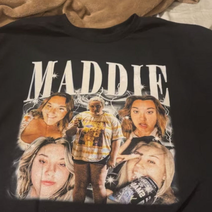 T-shirt Vintage Personnalisé avec Photo - Personnalisez Votre Look - Livraison Gratuite