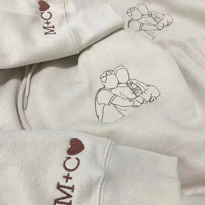 Camiseta personalizada con el diseño de la foto de la pareja