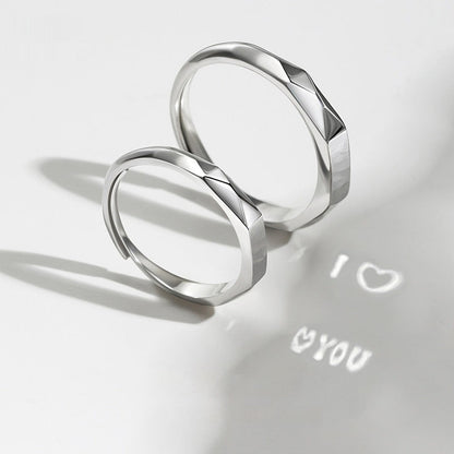 Anillos de reflexión de amor