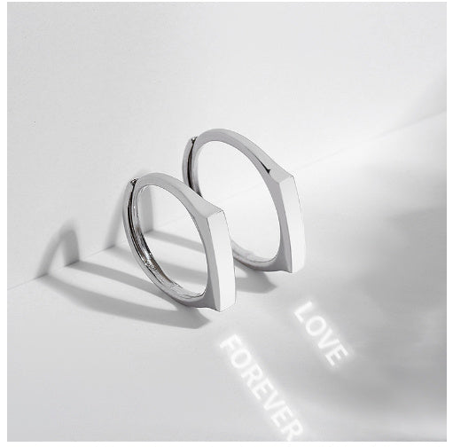 Anillos de reflexión de amor