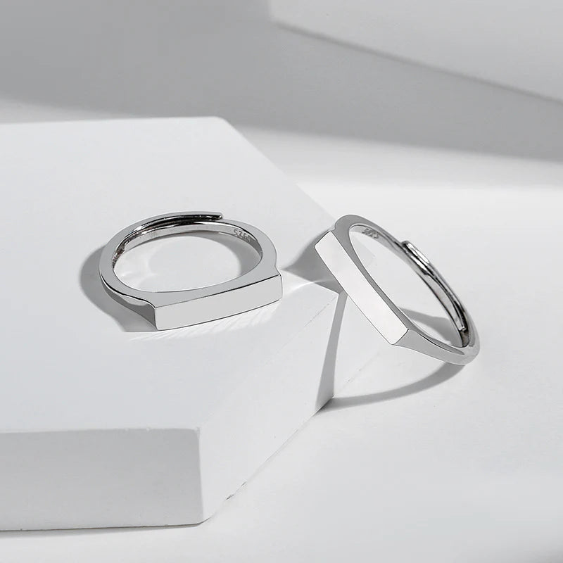 Anillos de reflexión de amor