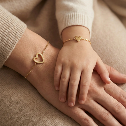 Pulseras Corazón Conectado – Madre e Hija