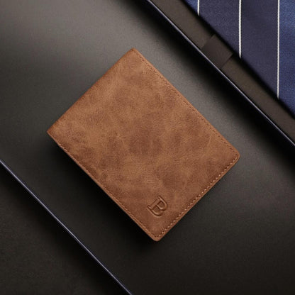Portefeuille en Cuir Noir Personnalisé avec Photo - Cadeau Fête des Pères