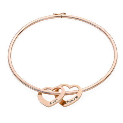 Bracelet « Cœur de Mère » – Les Amours de votre vie toujours avec vous (Jusqu'à 8 noms)