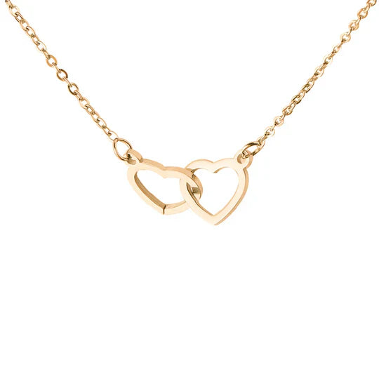 Ours Pivotant avec Rose + Collier Cœur Personnalisé