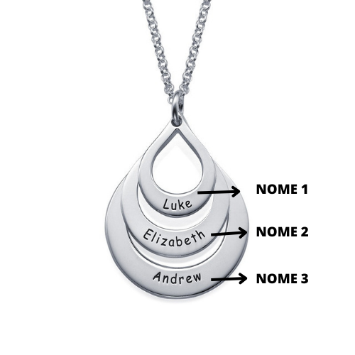 Collar Eslabones de la Vida™ – Personalizado con los Nombres de Quien Más Amas
