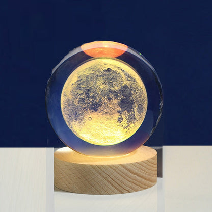 Lampe 3D Solaire Galaxie