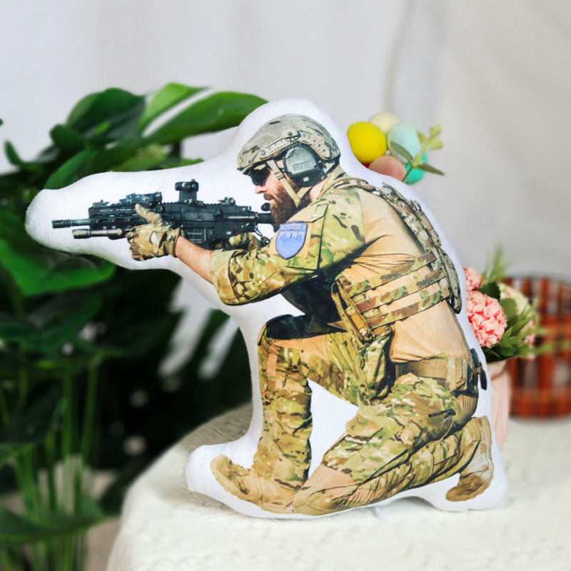 Almohada de Relieve Personalizada con Foto – Un Amor en Forma de Abrazo