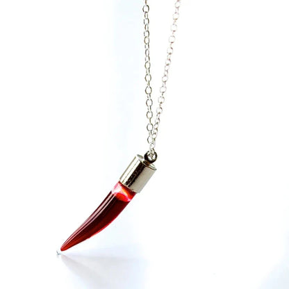 Collar Diente de Vampiro - Pon Cualquier Líquido Dentro