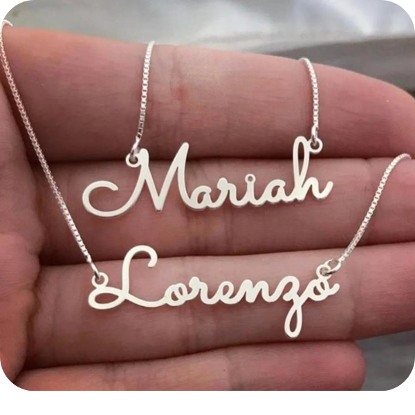 Collar Personalizado con Nombres | Amor Que Se Lleva en el Pecho
