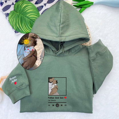T-shirt et Sweat-shirt Personnalisé avec Photo | Le Cadeau Idéal pour les Couples et les Familles