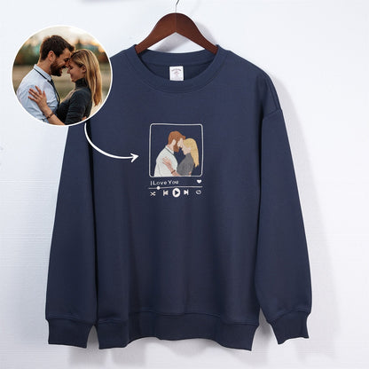T-shirt et Sweat Personnalisé avec Photo | Le Cadeau Idéal pour Couples et Familles