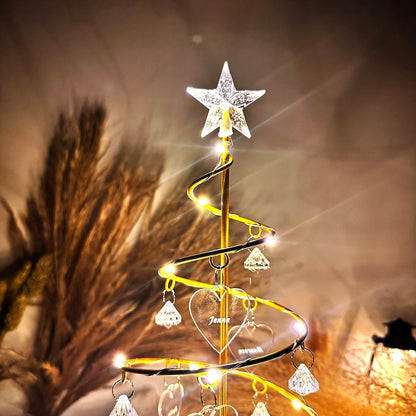 Árbol de Recuerdos Navideños - Estilo Festivo y Personalización Exclusiva