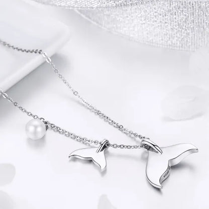 Collar Cola de sirena - Plata 925