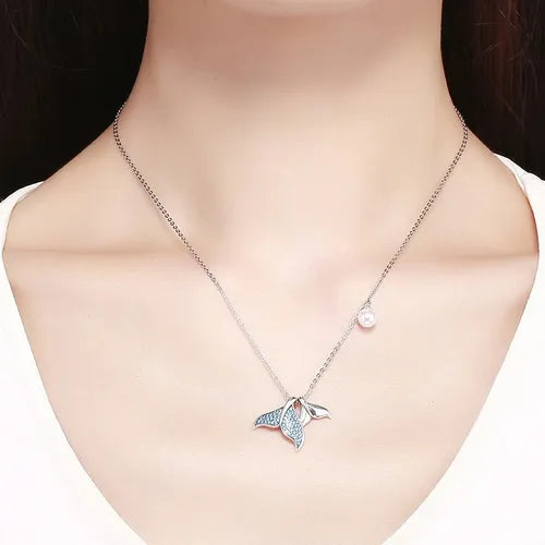 Collar Cola de sirena - Plata 925