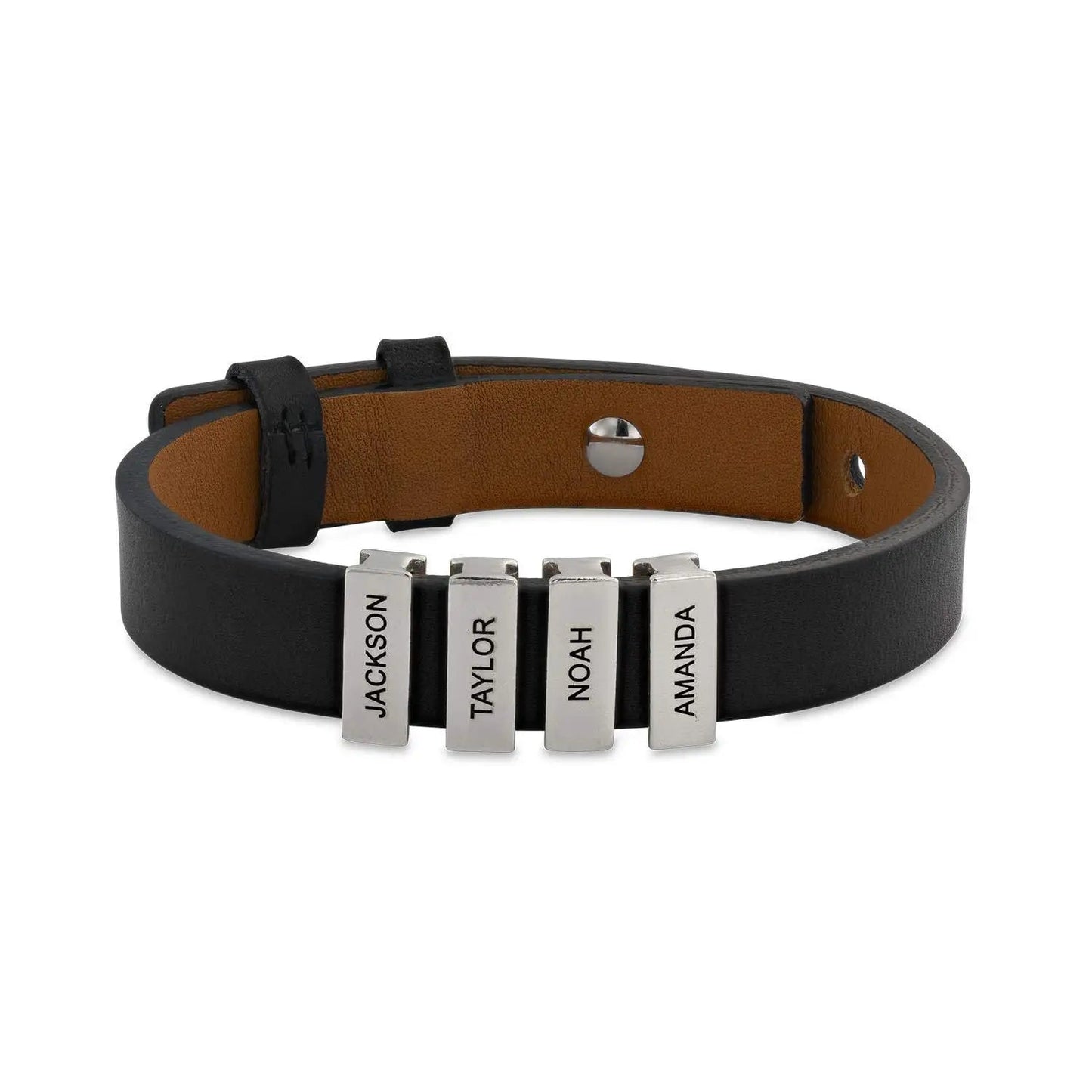 Pulsera Masculina con Nombres Grabados™