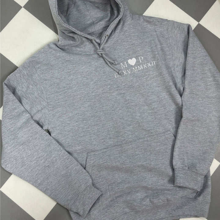 Sweat Cœurs Brodés | L'Amour qui Réchauffe