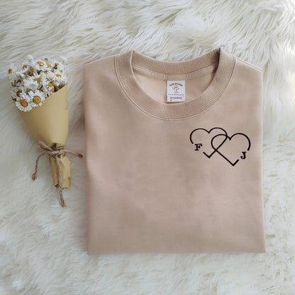 Sweat « Love » Personnalisé avec Photo | L'Amour en Traits Uniques