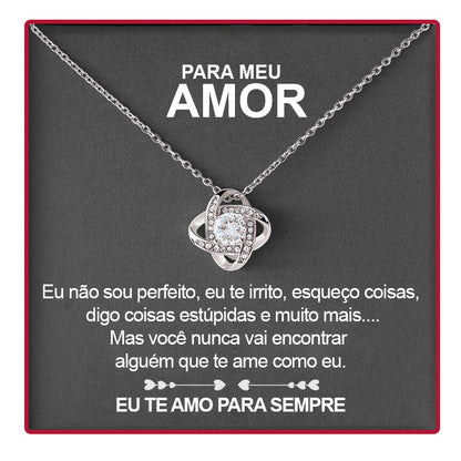 COLLAR DE PLATA 925 CON ROSA Y CARTA - PARA MI AMOR 💝