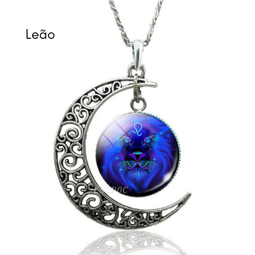 Collar Luna Creciente de Constelación Estelar