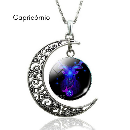 Collar Luna Creciente de Constelación Estelar