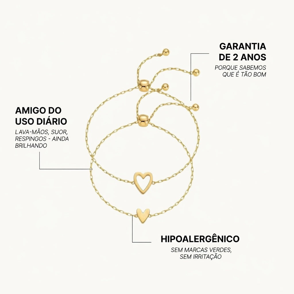 Pulseras Corazón Conectado – Madre e Hija