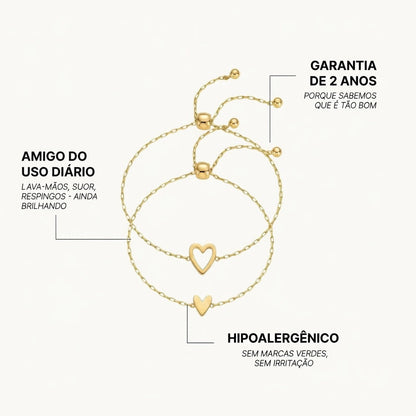 Pulseras Corazón Conectado – Madre e Hija