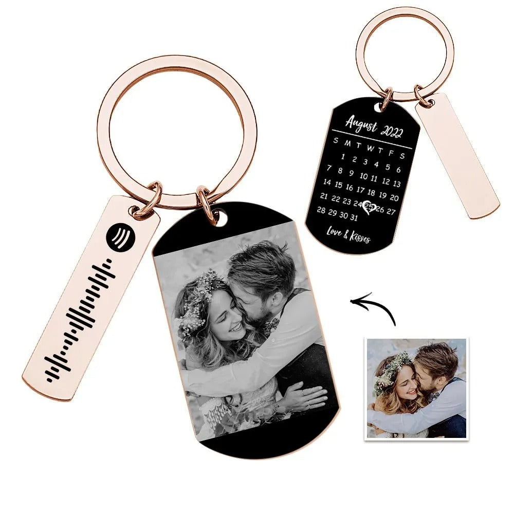 Calendario Fotográfico Personalizado - El momento en que empezó nuestra historia