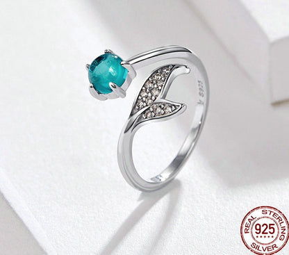 Anillo Sirena - Plata 925