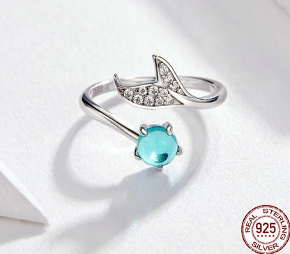 Anillo Sirena - Plata 925